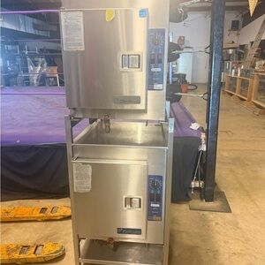 Cleveland Stainless Steel Double Stack steamer